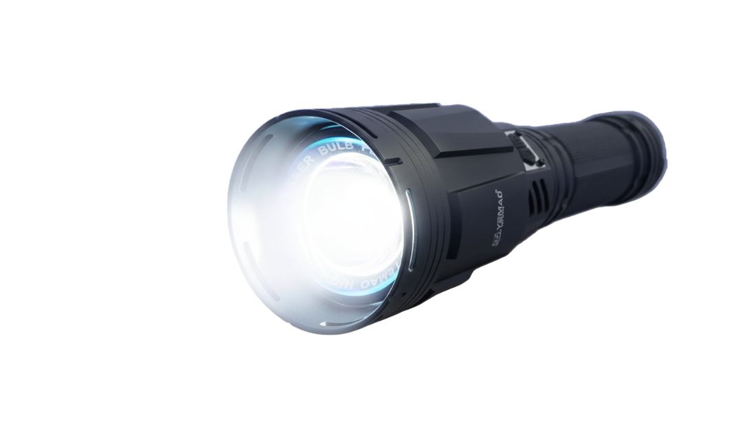 (30000 LUMENS)LAZER LED FLASHLIGHT+ FREE VIKARO 100W SEARCHLIGHT